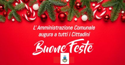 L'Amministrazione Comunale augura Buone Feste