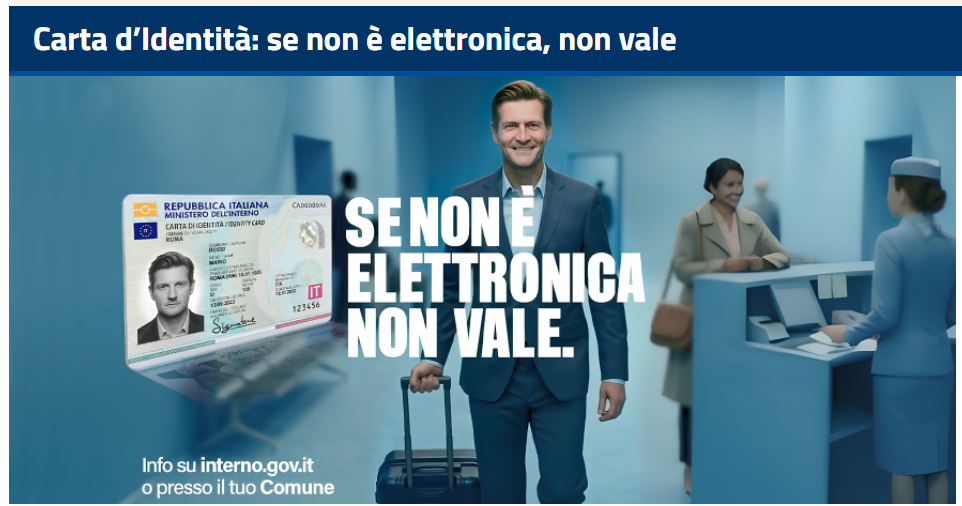Carta d'identità: se non è elettronica non vale